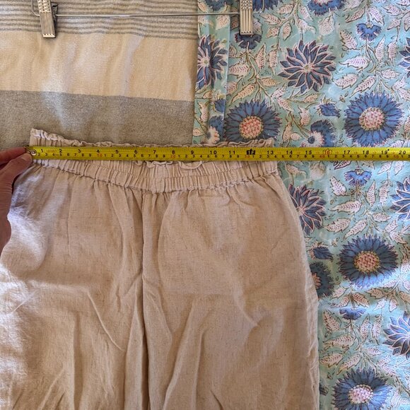 ONLY Linen Blend High-waisted Shorts - Picture 7 of 8
